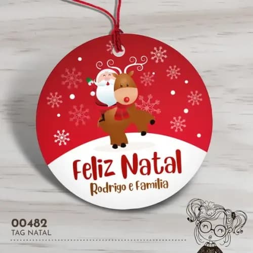 Tag Redonda Natal - 00482