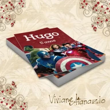 Adesivo Tubete os Vingadores - 00143