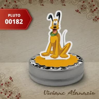 Latinha 3d Pluto - 00182