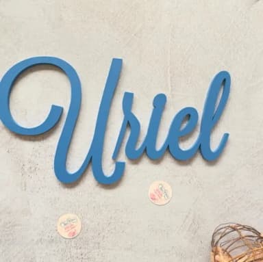 Nome de Parede em mdf - Decoração Bebê e Infantil