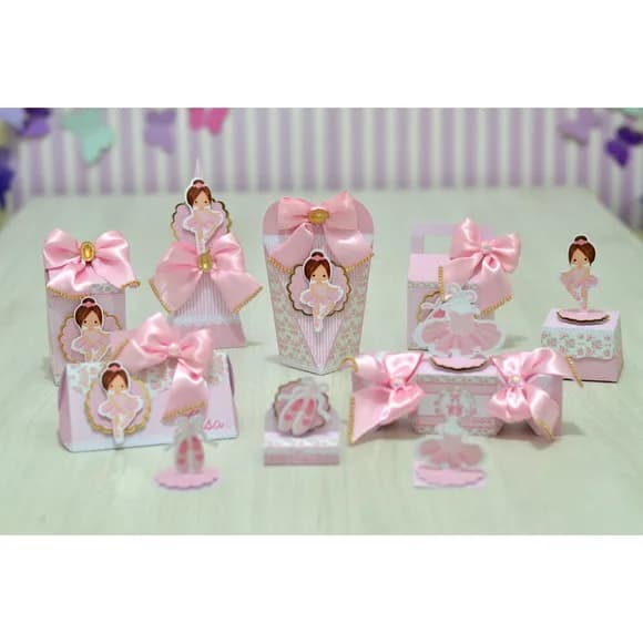 Kit 30 Lembrancinhas Bailarina