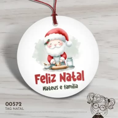 Tag Redonda Natal - 00572