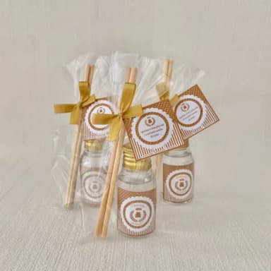 Lembrancinha Nascimento Aromatizador Ursinho Rei Dourado
