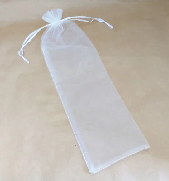 Saquinho de Organza Tunil com Fita Ceim 20x40 01 Peça