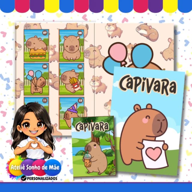 Album de Figurinhas Personalizados