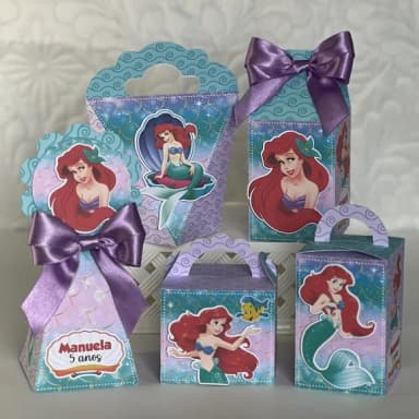 Kit 30 Lembrancinhas Ariel