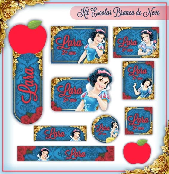 60 Etiquetas Personalizadas