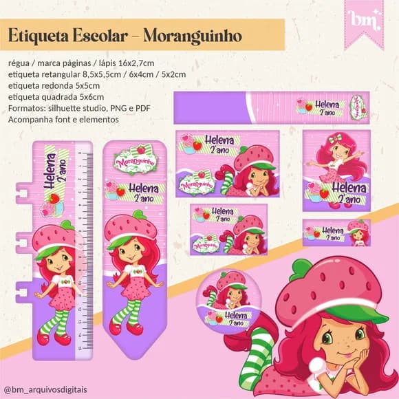 60 Etiquetas Escolares