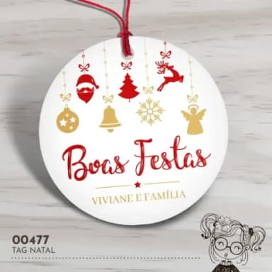 Tag Redonda Natal - 00477