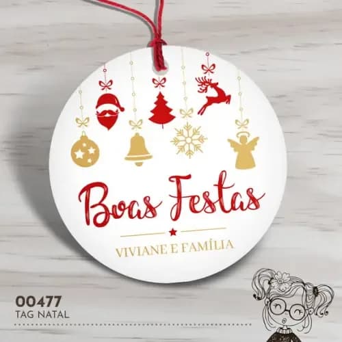 Tag Redonda Natal - 00477