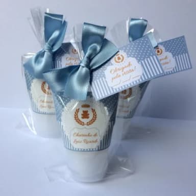 Lembrancinha Maternidade Hidratante Ursinho Rei