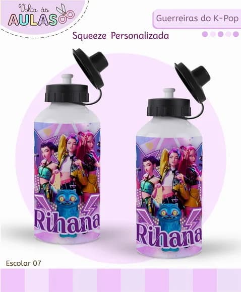 Garrafa Squeeze Personalizada