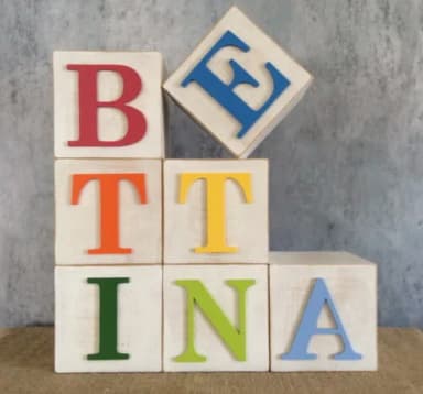 Nomes Decorativos Cubos Toy Story 12x12c