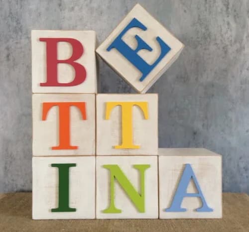 Nomes Decorativos Cubos Toy Story 12x12c