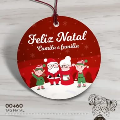 Tag Redonda Natal - 00460