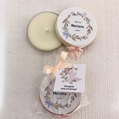 Lembrança Comunhão Vela Aromática Divino