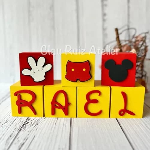 Cubos Disney 6x6cm